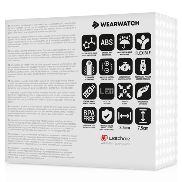 WEARWATCH™ - TECNOLOGIA WATCHME CONTROLE REMOTO OVO AZUL / JATO - Image 7