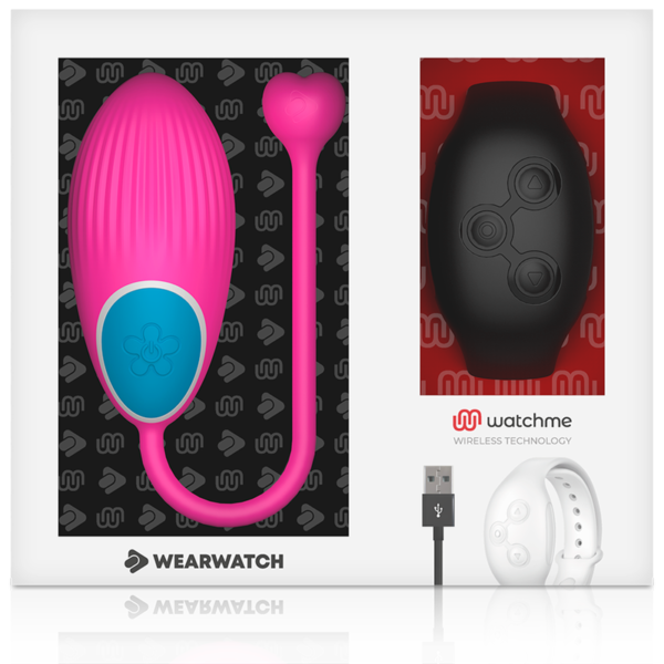 WEARWATCH™ - TECNOLOGIA WATCHME CONTROLE REMOTO OVO FÚCSIA / JATO - Image 7