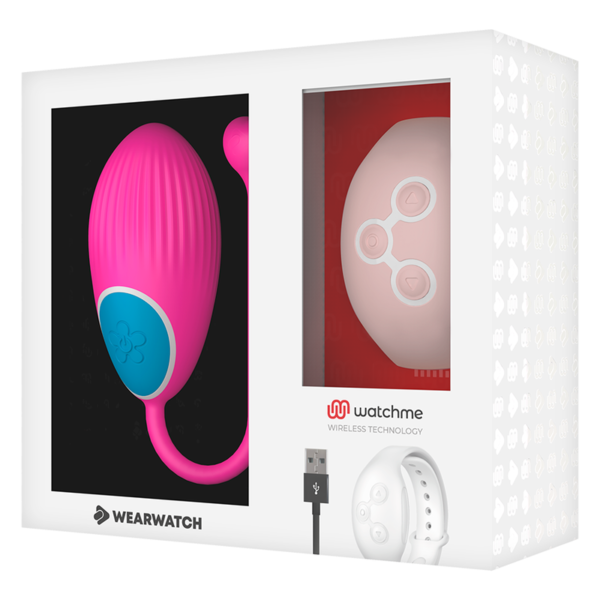 WEARWATCH™ - TECNOLOGIA WATCHME CONTROLE REMOTO OVO FÚCSIA / ROSA - Image 7