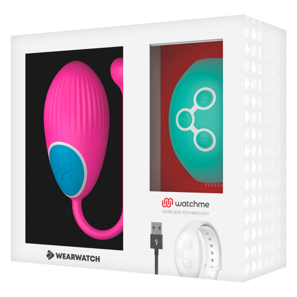 WEARWATCH™ - TECNOLOGIA WATCHME CONTROLE REMOTO OVO FÚCSIA / ÁGUA DO MAR - Image 7