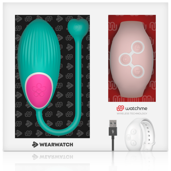WEARWATCH™ - TECNOLOGIA WATCHME CONTROLE REMOTO OVO ÁGUA DO MAR / ROSA - Image 7