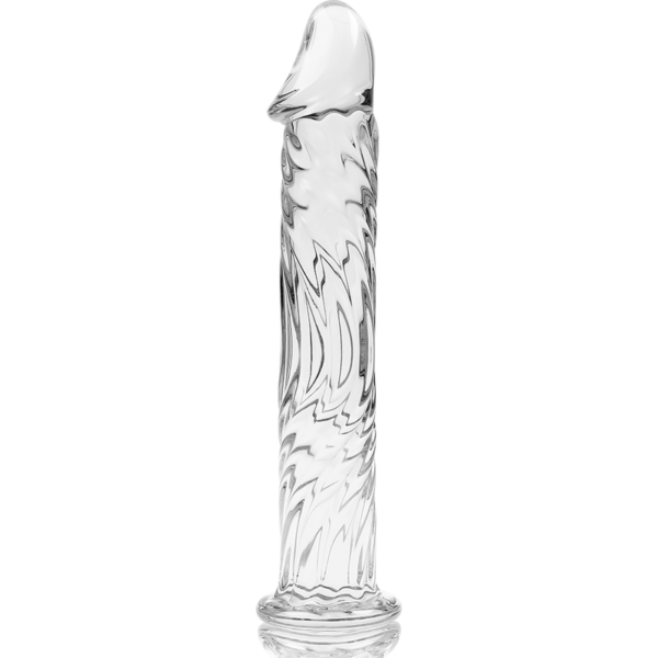 NEBULA SERIES BY IBIZA - MODELO 12 DILDO VIDRO BOROSILICADO TRANSPARENTE 17 CM -O- 3.5 CM - Image 5