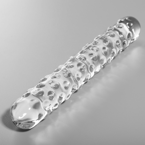NEBULA SERIES BY IBIZA - MODELO 15 DILDO VIDRO BOROSILICADO TRANSPARENTE 18.5 CM -O- 3 CM - Image 2