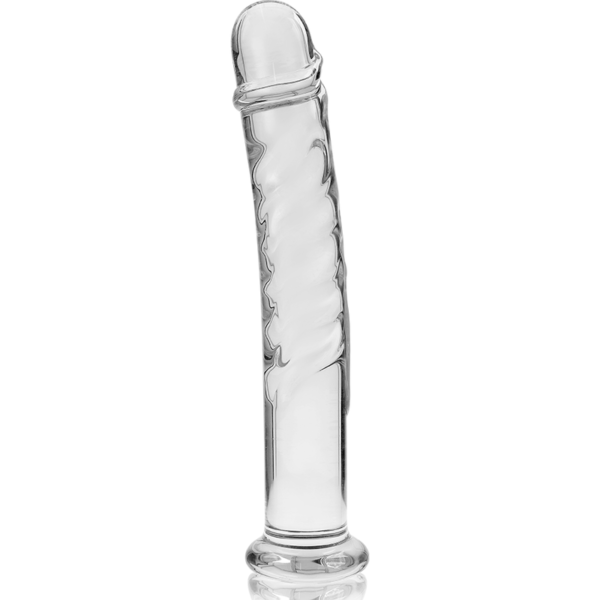NEBULA SERIES BY IBIZA - MODELO 16 DILDO VIDRO BOROSILICADO TRANSPARENTE 18.5 CM -O- 3 CM - Image 5