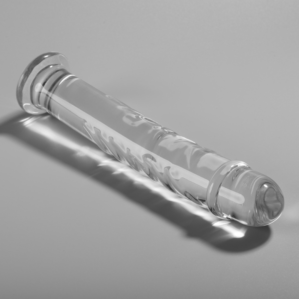 NEBULA SERIES BY IBIZA - MODELO 16 DILDO VIDRO BOROSILICADO TRANSPARENTE 18.5 CM -O- 3 CM - Image 2