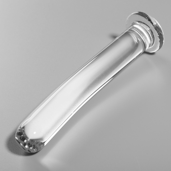 NEBULA SERIES BY IBIZA - MODELO 17 DILDO VIDRO BOROSILICADO TRANSPARENTE 18.5 CM -O- 3 CM - Image 2