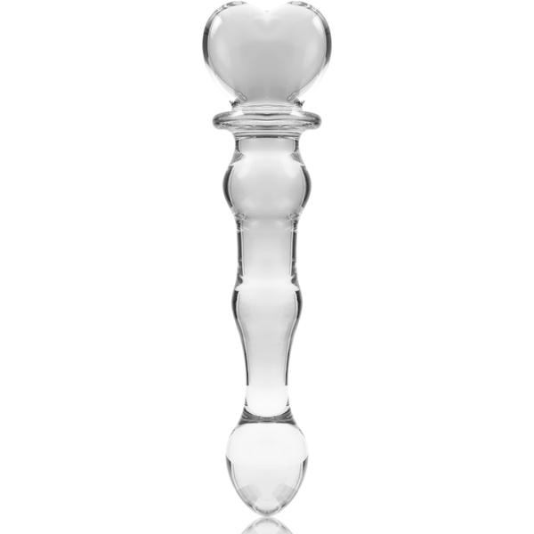NEBULA SERIES BY IBIZA - MODELO 21 DILDO VIDRO BOROSILICADO TRANSPARENTE 20.5 CM -O- 3.5 CM - Image 5