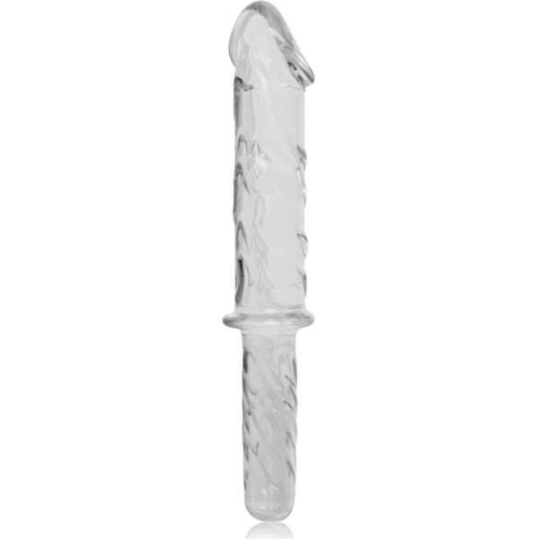 NEBULA SERIES BY IBIZA - MODELO 24 DILDO VIDRO BOROSILICADO TRANSPARENTE 28.5 CM -O- 5 CM - Image 5