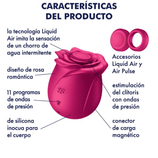 SATISFYER - AIR PULSE VIBRADOR PRO 2 CLASSIC BLOSSOM - Image 6