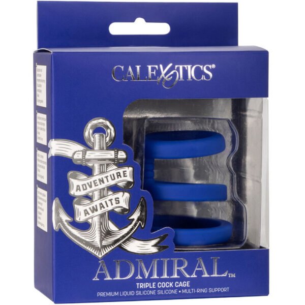 CALEXOTICS - ADMIRAL GAIOLA TRIPLA AZUL - Image 6