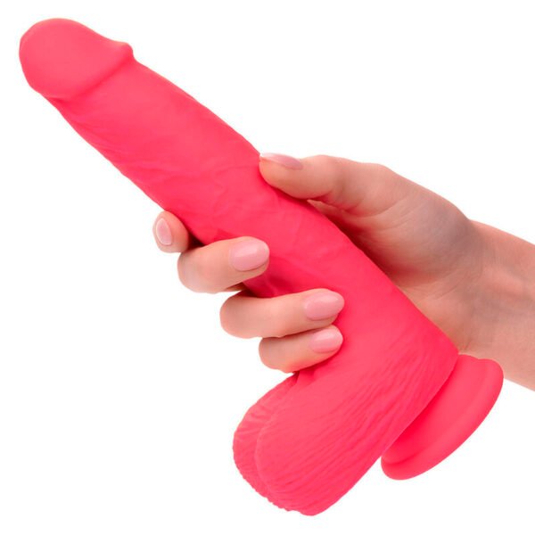 CALEXOTICS - STUDS VIBRADOR REALISTA 10 VIBRAÇÕES ROSA - Image 5