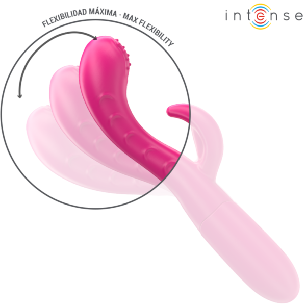 INTENSE - AMARA VIBRADOR COM LÍNGUA ESTIMULANTE 10 VIBRAÇÕES ROSA - Image 5