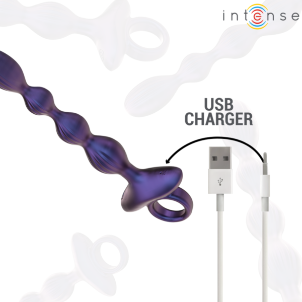 INTENSE - JACKIE VIBRATING ANAL PLUG MODELO 1 CONTROLE REMOTO - Image 7