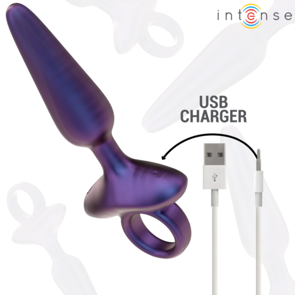INTENSE - MARLON VIBRADOR ANAL PLUG MODELO 4 CONTROLE REMOTO - Image 12