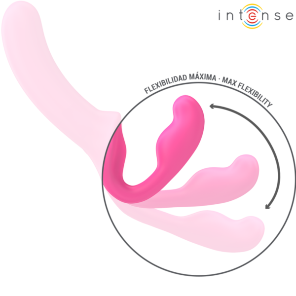 INTENSE - AMY DOUBLE VIBRATOR 20 CM ROSA CONTROLE REMOTO - Image 5