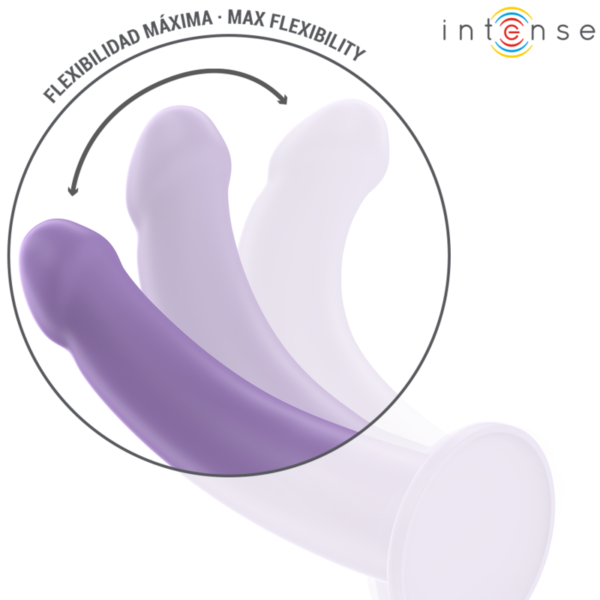 INTENSE - EDDIE VIBRADOR 17,5 CM 10 VIBRAÇÕES ROXO CONTROLE REMOTO - Image 4