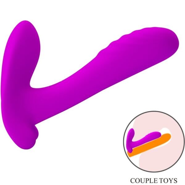 PRETTY LOVE - MASSAGEADOR E VIBRADOR 12 VIBRAÇÕES CONTROLE REMOTO ROXO - Image 3