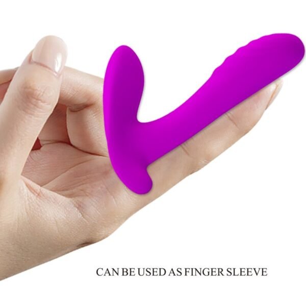PRETTY LOVE - MASSAGEADOR E VIBRADOR 12 VIBRAÇÕES CONTROLE REMOTO ROXO - Image 5