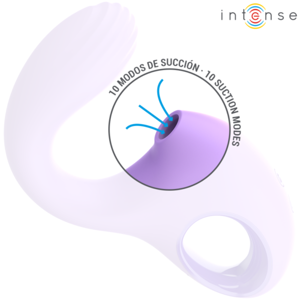 INTENSE - BAXTER VIBRADOR E ESTIMULADOR VIOLETA CONTROLE REMOTO - Image 3
