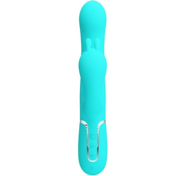 PRETTY LOVE - CAMMY 4 EM 1 MULTIFUNCIONAL TRIPPLE RABBIT VIBRADOR AZUL - Image 2