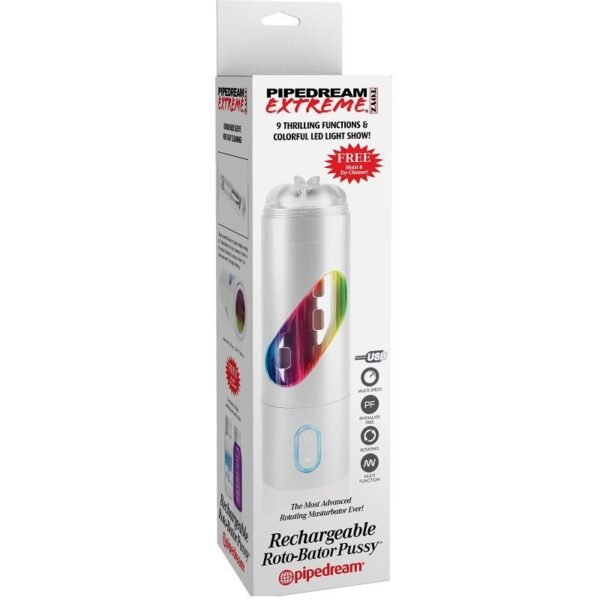 EXTREME TOYZ - ROTO BATOR USB MASTURBADOR VAGINA MASCULINO - Image 6