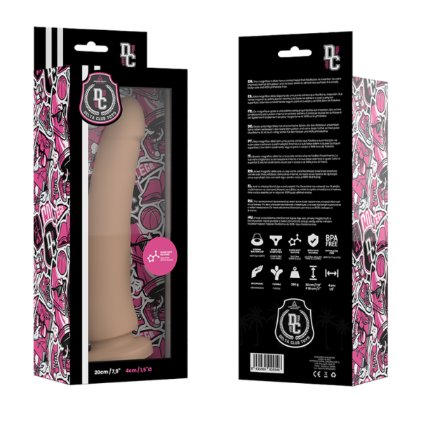 DELTA CLUB - TOYS DILDO MÉDICO NATURAL SILICONE 20 CM -O- 4 CM - Image 4