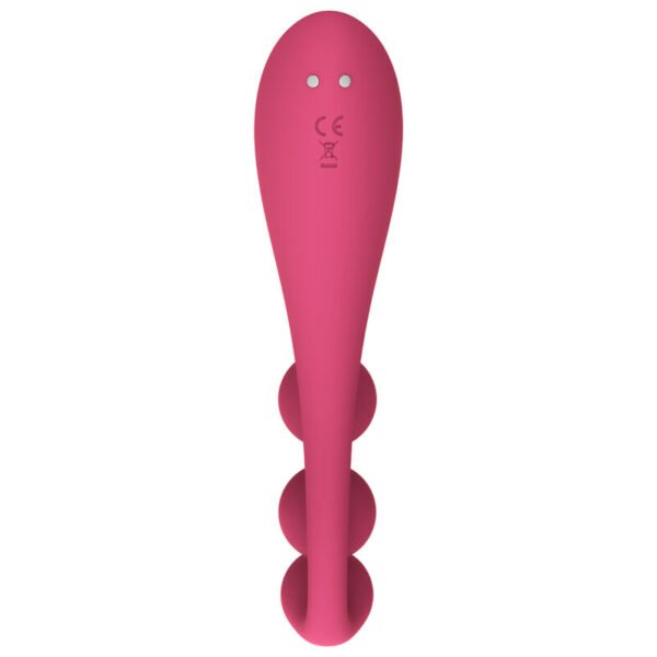 SATISFYER - MULTI VIBRADOR TRI BALL 1 VERMELHO - Image 3