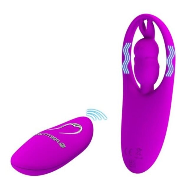 PRETTY LOVE - ESTIMULADOR DE COELHO SELVAGEM PARA CALAS COM CONTROLE REMOTO LILAC - Image 2