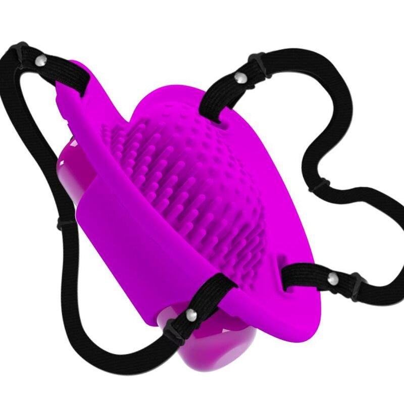 PRETTY LOVE - HEARTBEAT CLITORIS MASSAGER 10 MODOS DE VIBRAO ROXO - Image 2