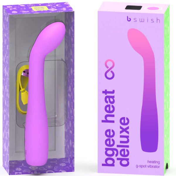 B SWISH - BGEE HEAT INFINITE DELUXE VIBRADOR RECARREGVEL LAVANDA SILICONE - Image 2
