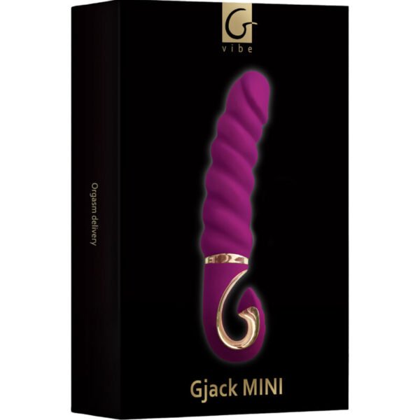 G-VIBE - GJACK MINI VIBRADOR DE SILICONE ROXO - Image 3