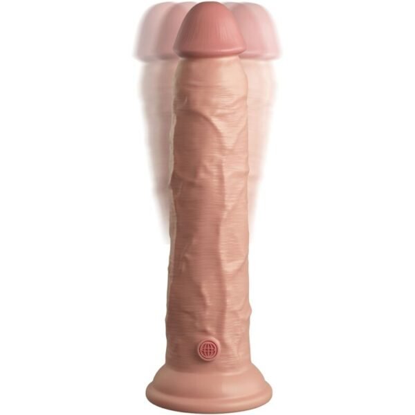 KING COCK - ELITE VIBRADOR DILDO REALÍSTICO E CONTROLE REMOTO DE SILICONE 23 CM - Image 5