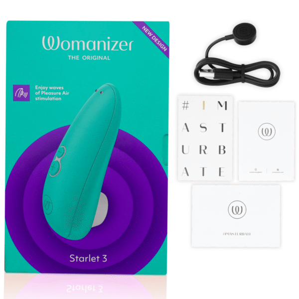 WOMANIZER - ESTIMULADOR CLITORIAL STARLET 3 TURQUESA - Image 6