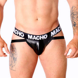 MACHO - MX25NC JOCK PRETO COURO M