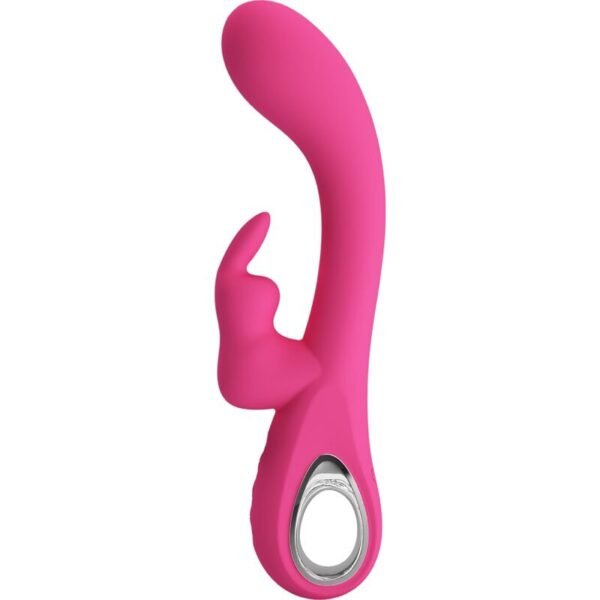 PRETTY LOVE - NOVAK RABBIT VIBRADOR 12 VIBRAÇÕES ROSA - Image 4