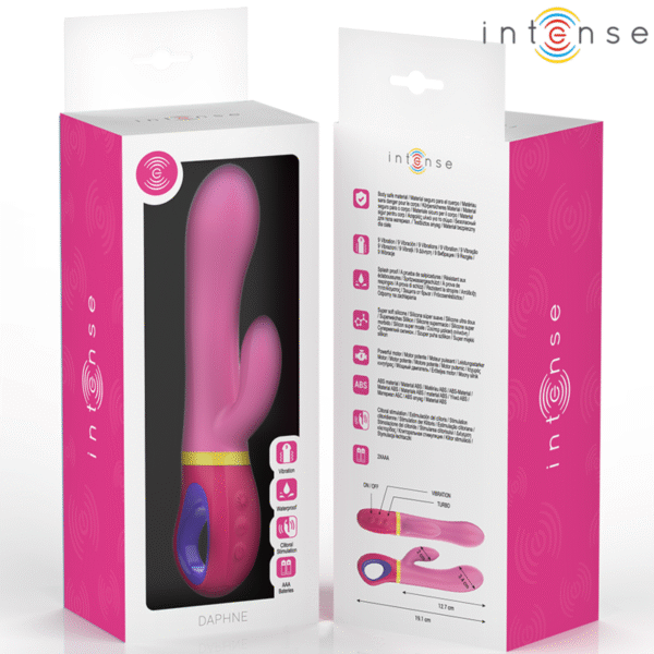 INTENSO - VIBRADOR DE COELHO ROSA DAPHNE - Image 7
