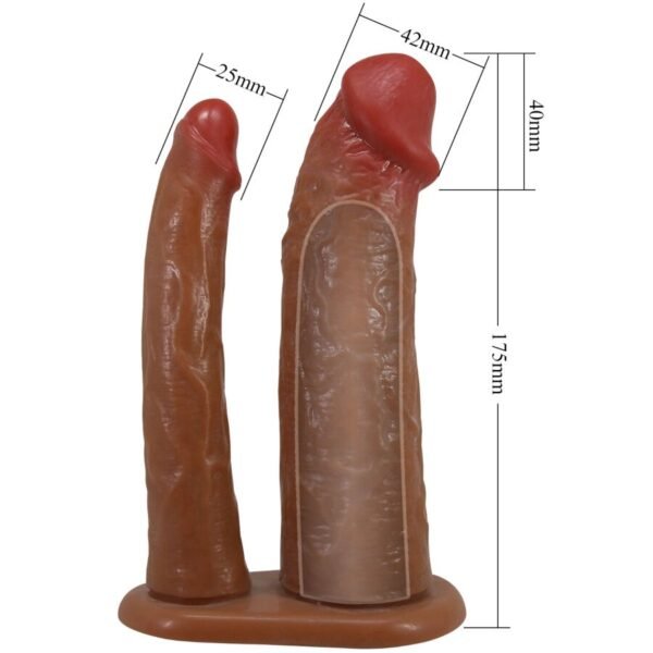 PRETTY LOVE - KEAVEN HARNESS BRIEFS DUPLO DILDO UNIVERSAL E CONFORTÁVEL - Image 6