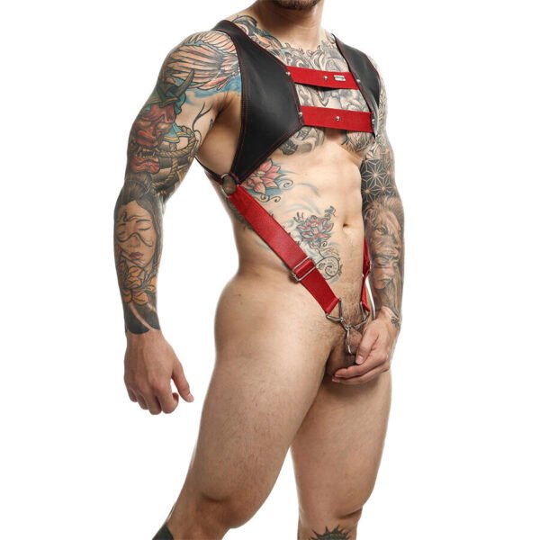 MOB - ARREIO DENGEON COM ANEL PENIANO VERMELHO TAMANHO ÚNICO - Image 3
