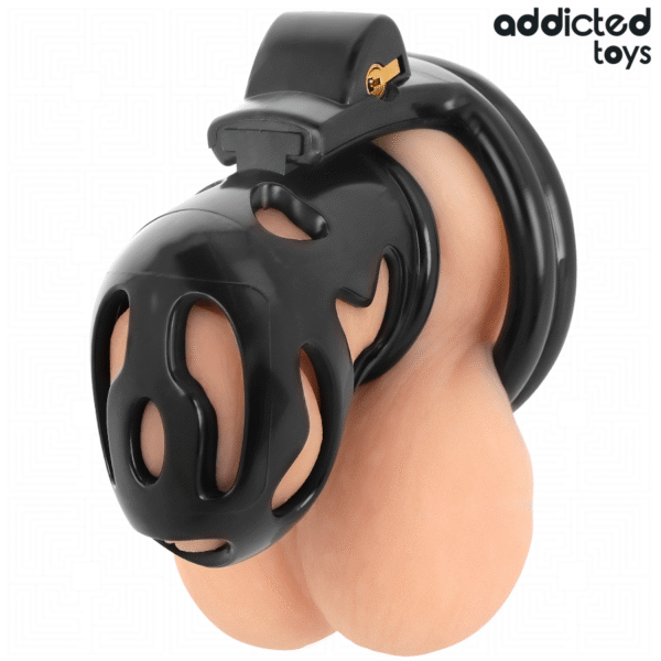 ADDICTED TOYS LOCKED - GAIOLA DE PÊNIS CRYPT SELADA 8 CM - Image 3