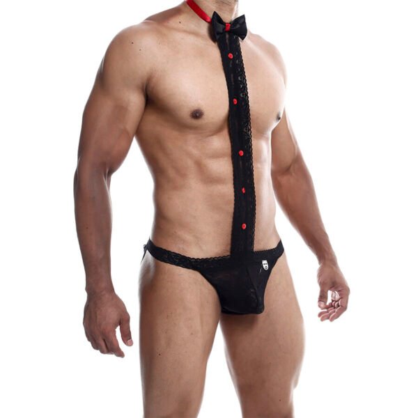 MOB - SMOKING COM TANGA DE RENDA TAMANHO L/XL - Image 3
