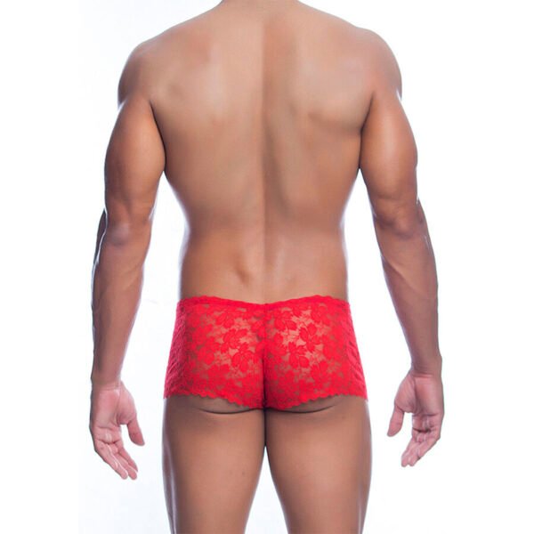 MOB - BOXER DE RENDA VERMELHA TAMANHO L/XL - Image 3