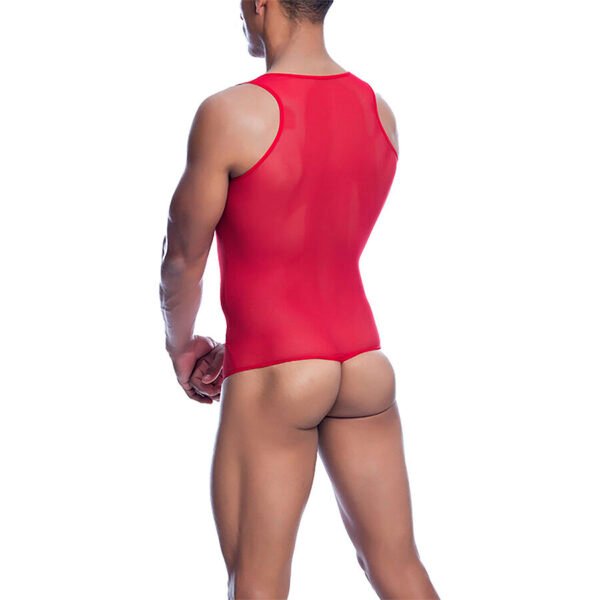 MOB - BODYSHEER VERMELHO TRANSPARENTE TAMANHO L/XL - Image 3