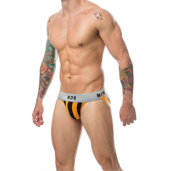 MOB - CALÇA CLASSIC JOCK STRIPE LARANJA TAMANHO G - Image 2