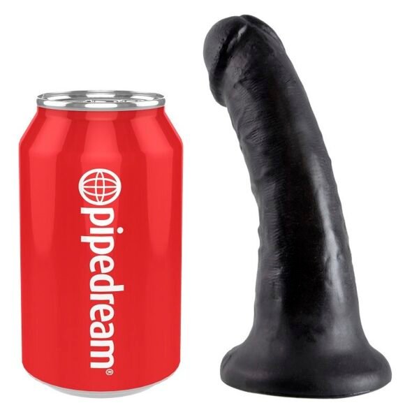 KING COCK 6" PENE NEGRO 15.2 CM - Image 3