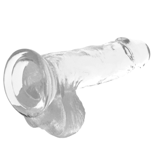 X RAY - DILDO TRANSPARENTE COM BOLAS 15.5 CM -O- 3.5 CM - Image 3