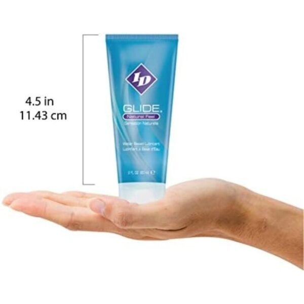 ID GLIDE - LUBRIFICANTE  BASE DE GUA TUBO DE VIAGEM ULTRA DURADOURO 60 ML - Image 2