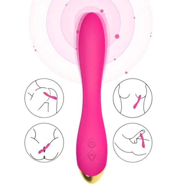 ARMONY - FLAMINGO VIBRADOR MULTPOSIÇÃO FÚCSIA - Image 3