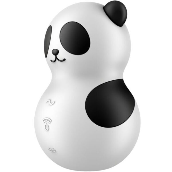 SATISFYER - POCKET PANDA ESTIMULADOR E VIBRADOR PRETO E BRANCO - Image 6