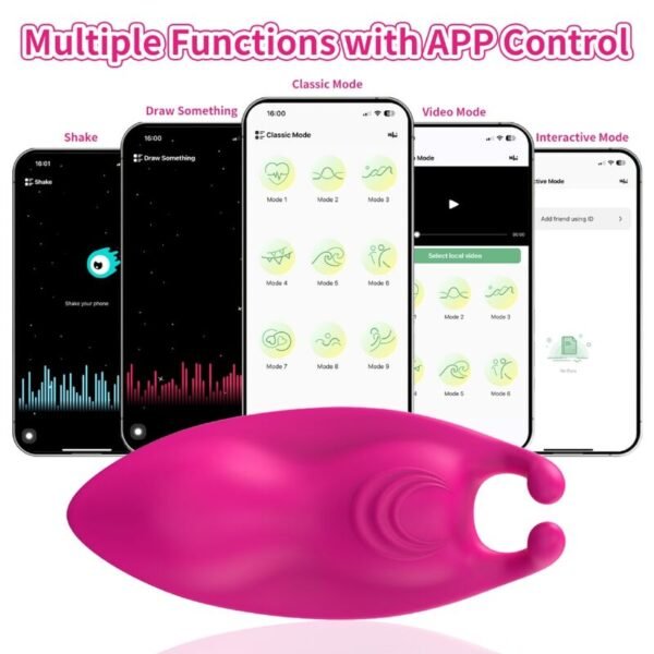 ARMONY - HONEYBEE WEARABLE CALÇAS VIBRADOR G-SPOT FÚCSIA - APLICATIVO GRATUITO - Image 5