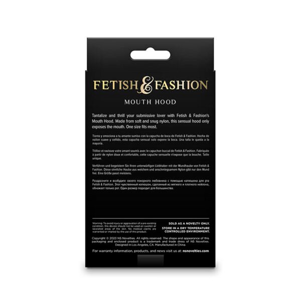 NS NOVELTIES - FETISH & FASHION BOCA CAPUZ NYLON BRANCO - Image 3